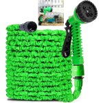 Tuyau d'arrosage extensible de 7, 5m / 25 ft, tuyau d'arrosage extensible flexible pour maison, pelouse, ...