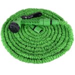 Tuyau d'arrosage extensible 7. 5m / 25ft, tuyau d'arrosage flexible avec 7 fonctions pistolet et anti ...