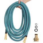 Tuyau d'arrosage flexible, extensible, r�sistant � l'usure et r�glable, tuyau d'arrosage r�tractable, ...