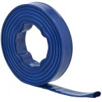 Tuyau arrosage plat 1 pouce 1 / 4 20 m 0 - 8 bars tissu renforc� bleu