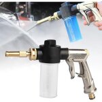 Tuyau d'arrosage avec r�servoir, pistolet pulv�risateur, buse � mousse, distributeur de savon, pistolet ...