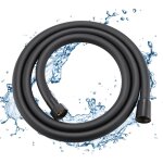 Tuyau douche 150cm - anti - torsion / anti - pliure, flexible de douche lisse pvc flexible anti - fuite, ...