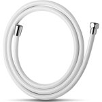 Tuyau de douche universel en pvc lisse avec rondelle de tuyau de douche haute pression pour robinets ...