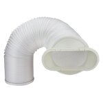 Tuyau d'chappement pour climatiseur portable - diamtre 15 cm