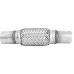 Tuyau d'chappement flexible ondul en acier inoxydable, 1, 75x10 pouces, tube  joint flexible, pices ...