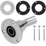 Tuyau d'�chappement traversant 24 mm en acier inoxydable 316, pour chauffages de stationnement diesel ...