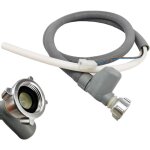 Tuyau d'entr�e de s�curit�, tuyau universel de remplacement du connecteur aquastop 3 / 4 po pour ariston ...