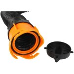 Tuyau d'�vacuation r�tractable pour camping - car - longueur adjustable 1, 3 - 4, 8m - diam�tre 7, 6cm ...