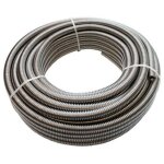 Mbm ? tuyau flexible en acier inoxydable 4m ? filetage 1 / 2' dn12 mm ? pression 10 bar ? certifi� uni ...