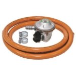 Tuyau flexible butane 1 m�tre et 50 centim�tres + colliers de serrage offre exclusive