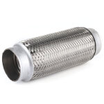 Tuyau flexible d'�chappement en acier inoxydable, joint flexible, tube de r�paration, accessoires automobiles ...
