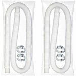Tuyau flexible de piscine universel ? tuyau de rechange pour piscine hors sol ? 2 tubes de pompe � filtre ...