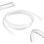 Tuyau flexible pvc transparent 2m, pour aquarium et transport de liquides et gaz (8mm x 10, 5mm)