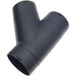 Tuyau de gaine de ventilation d'air 75 mm en forme de y avec coude et connecteur de tuyau pour tuyau ...