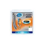Flexible inox gaz naturel 1, 5m  vie pour cuisinire et plaque de cuisson 21212150 pour cuisinire