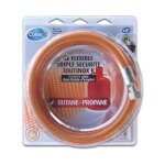 Tuyau de gaz pour propane et butane, 2m, compatible brandt - as0022629