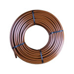 Tuyau goutte -  - goutte autorgulant 16 mm x 25 m - 2 l / h - marron - rain