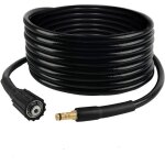 Tuyau haute pression 6m ? adaptateur m22 pour nettoyeurs karcher k2 � k7 ? caoutchouc r�sistant � l'abrasion ...