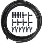 Tuyau de lave - glace universel de 200 cm, tuyau automobile, kit de r�paration de tuyau de liquide de ...