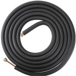 Tuyau de liaison en aluminium pour climatisation - 1p 5m avec �crous en cuivre - tube cuivre - aluminium ...