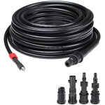 Tuyau de nettoyage haute pression 15m, 4 adaptateurs, 160 bar, 60 �c compatible avec k�rcher lavor, interpump, ...