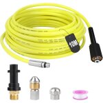 Tuyau nettoyeur haute pression 10m 180bar furet deboucheur canalisation flexible tuyau deboucheur canalisation ...