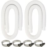 Tuyau de piscine, 2pcs 32mm tuyau pour piscine hors sol, 150cm / 59in tuyau pour pompe d - ulisem