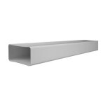 Suinga - tuyau plat rectangulaire pvc 55x110mm 1, 5 mètres conduit de ventilation rigide ignifuge et ... Suinga - tuyau plat rectangulaire pvc 55x110mm 1, 5 mètres conduit de ventilation rigide ignifuge et ...