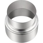 Tuyaux de po�le r�duction conduit raccordement connecteur de conduit de chemin�e en acier inoxydable ...