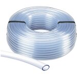 Tuyau pvc cristal 6x10 mm, 100 m�tres, tr�s flexible, non toxique, monocouche - marque