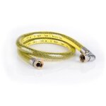 Tuyau de raccordement de gaz coude gw x gw 2000 mm