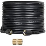 Tuyau de rechange flexible haute pression 10 m, m22 x 14mm - tuyau d'extension r�sistant aux torsions ...