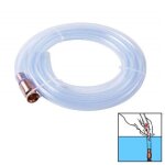 Tuyau siphon pompe manuelle pour carburant essence gasoil eau shaker siphon transfrer le liquid siphon ...