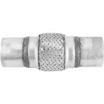 Tuyau de soufflet d'chappement en acier inoxydable, 2. 25x8 pouces, tube ondul  souder sur installation ...
