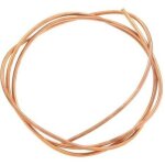 Tuyau de tube en cuivre de 2m, tube de cuivre 6mm (od), 5mm (id), tube en cuivre souple c1100 t2, pour ...