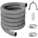 Tuyau de vidange, kit de rallonge machine a laver, uyau d'vacuation lave linge, flexible d'vacuation ...