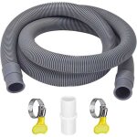 Tuyau de vidange - pour lave - linge � chargement frontal - avec deux colliers et une rallonge - convient ...