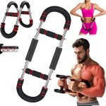 Twister arm trainer, entra�neur avant bras appareil musculation pectoraux, maison portable 3 niveaux ...
