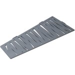 U - tile - etag�re de douche en acier inox 26, 2 x 12 / 7 cm x 2 mm - rectangulaire design tiger - fixation ...