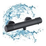 Ubeegol - mitigeur thermostatique de douche mural robinet thermostatique de douche avec bouton scuris ...