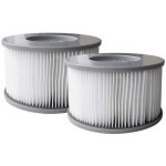Pompe et filtre de spa, lot de 2 cartouches filtrantes pour spa gonflable aafgvc
