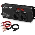 Ugreat - convertisseur 12v 220v 1600w dc  ac convertisseur de puissance voiture onduleur transformateur ...