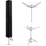 Housse sechoir parapluie impermable, housse sechoir de  linge avec fermeture eclair , 210d oxford coupe ...