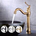 Ugreat - robinet pour lavabo - retro bronze basin robinet salle de bain maison de salle de bain comptoir ...
