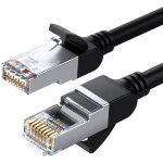 Ugreen - câble réseau rj45 ethernet cat 6 u / utp rond avec cordon de brassage 1 m - noir Ugreen - câble réseau rj45 ethernet cat 6 u / utp rond avec cordon de brassage 1 m - noir