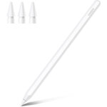 Ugreen - stylet pour tablettes ipad avec chargement sans fil, blanc