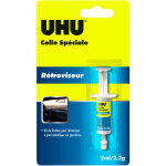 Uhu colle sp�ciale r�troviseur - colle forte pour voiture, r�troviseur, r�siste aux vibrations, tube ...