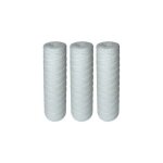 Ulisem - lot de 3 cartouches filtrantes bobines pour filtre  eau ? filtration des sdiments jusqu' ...