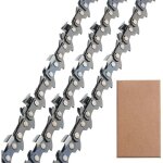 Lot de 3 chaîne de tronçonneuse faible rebond 3 / 8'lp 50 maillons 1, 1mm 35 cm compatible pour stihl ... Lot de 3 chaîne de tronçonneuse faible rebond 3 / 8'lp 50 maillons 1, 1mm 35 cm compatible pour stihl ...