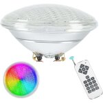 Ulisem 36w lampe piscine led rgb, par56 tanche ip68, clairage avec tlcommande, projecteur piscine ...
